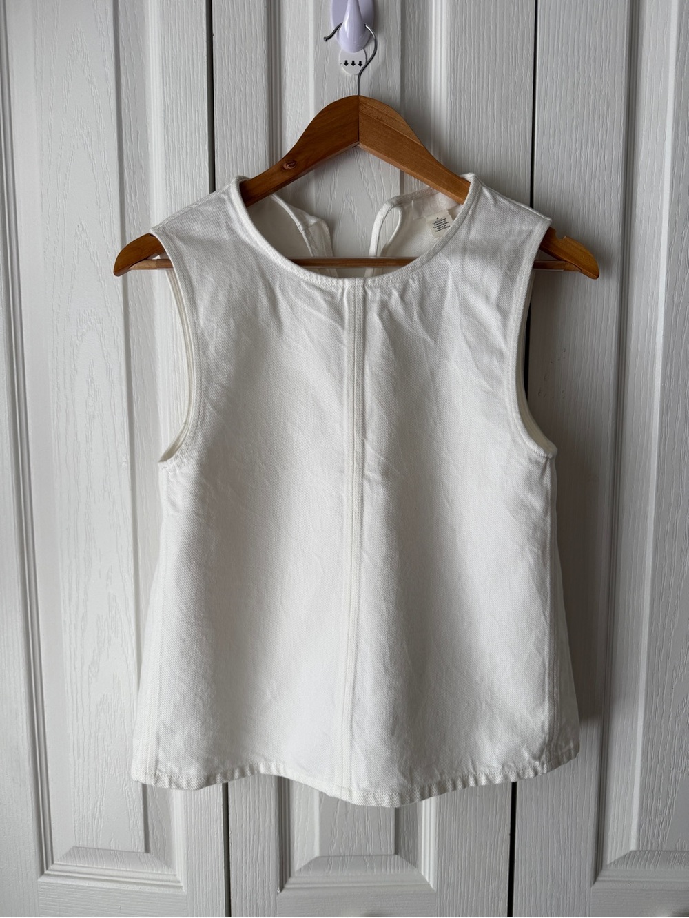 COS White Sleeveless Tank Top